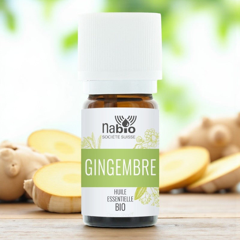 Ätherisches Bio-Ingweröl – 10 ml – Nabio