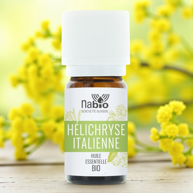 Ätherisches Bio-Helichrysumöl aus Italien – 2 ml – Nabio