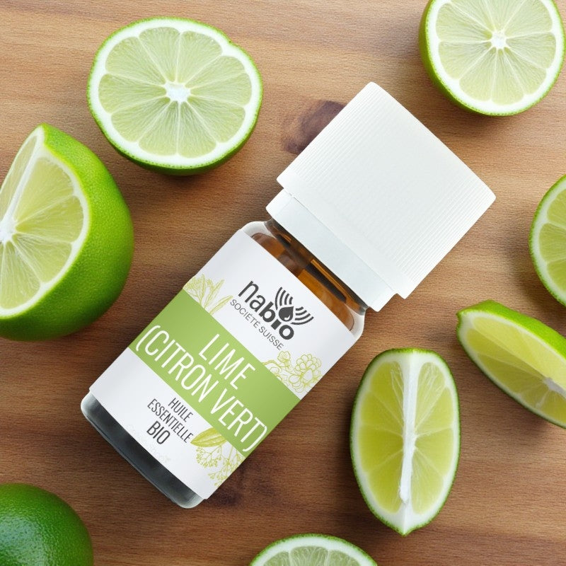 Huile essentielle bio lime citron vert 10 ml nabio 3
