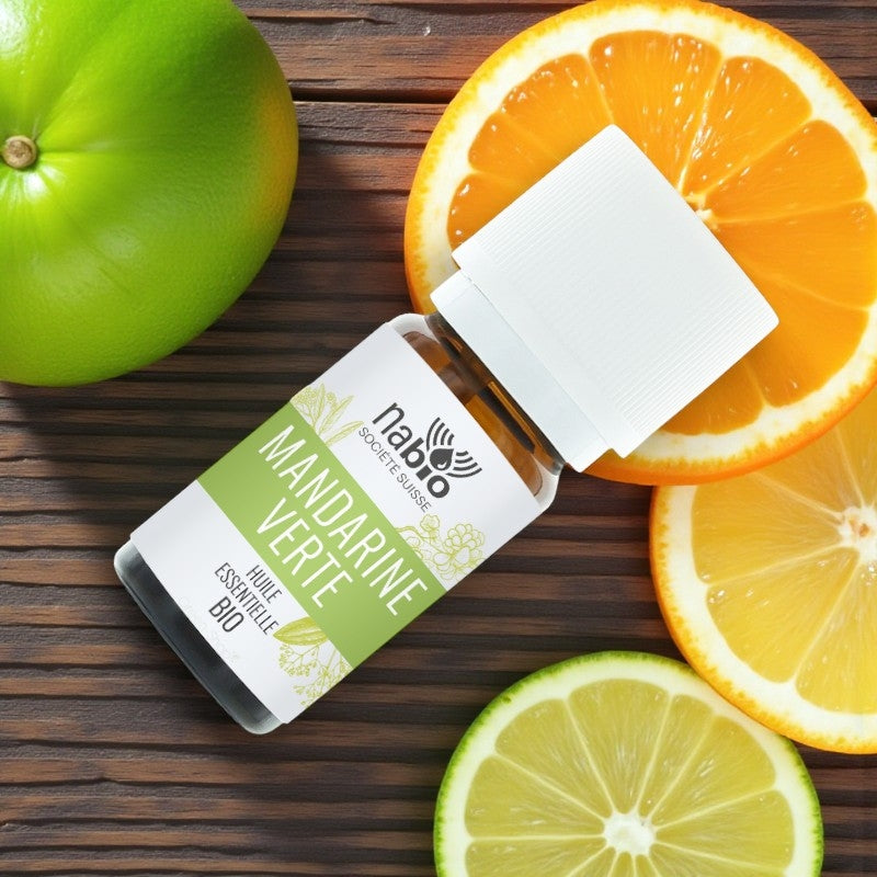 Huile essentielle BIO Mandarine verte - 10ml - Nabio