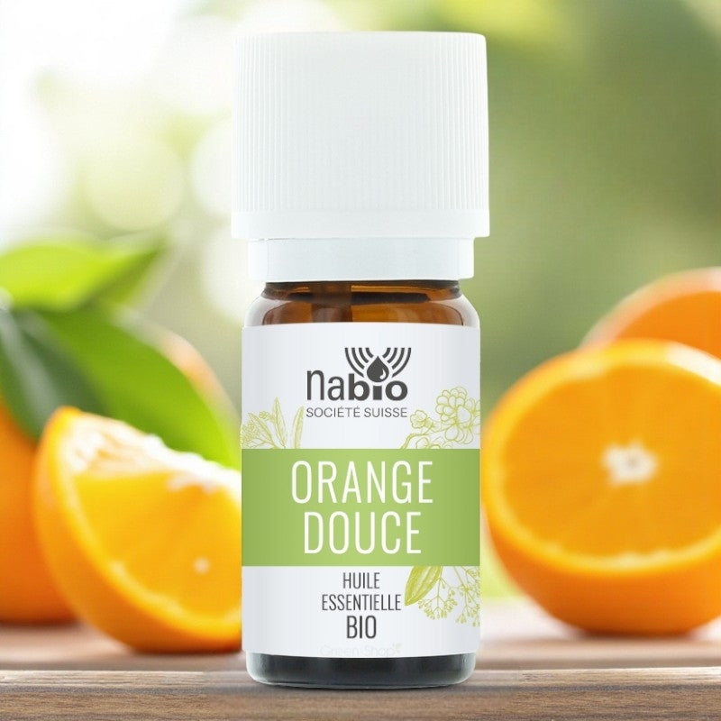 Ätherisches Bio-Süßorangenöl – 10 ml – Nabio