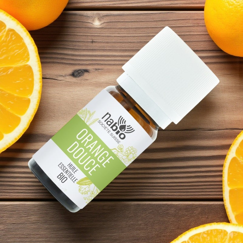 Ätherisches Bio-Süßorangenöl – 10 ml – Nabio