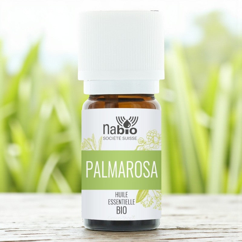 Ätherisches Bio-Palmarosaöl – 10 ml – Nabio