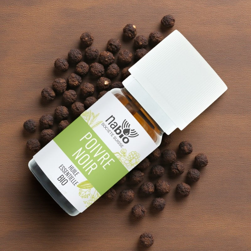 Huile essentielle BIO Poivre noir - 5ml - Nabio