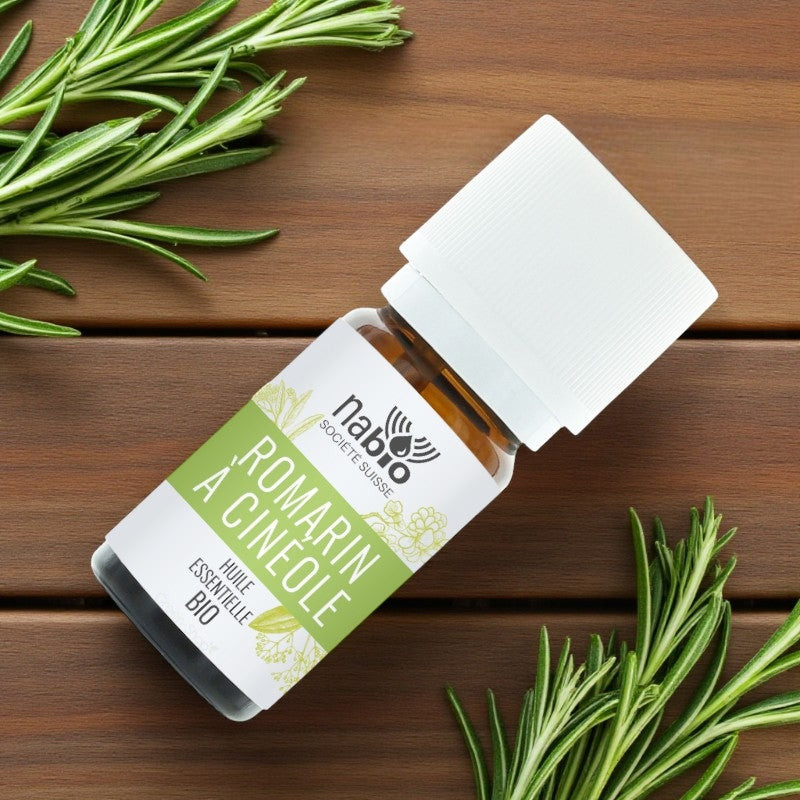 Ätherisches Bio-Rosmarinöl mit Cineol – 10 ml – Nabio