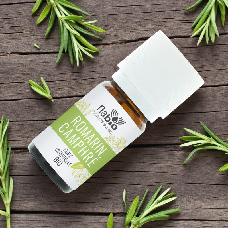 Huile essentielle BIO Romarin camphré - 10ml - Nabio