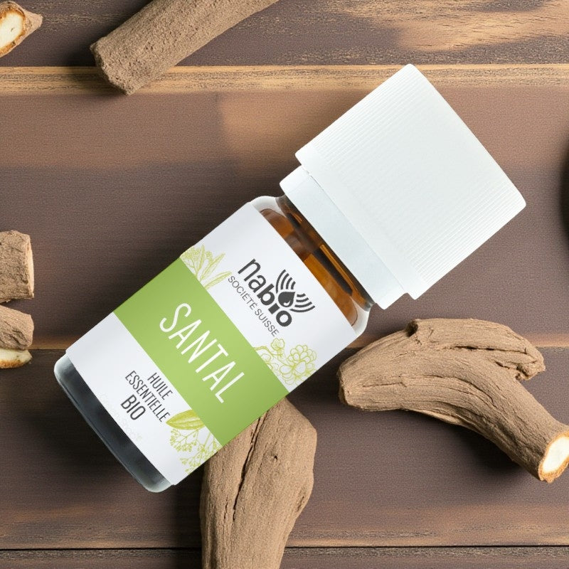 Huile essentielle BIO Santal - 2ml - Nabio
