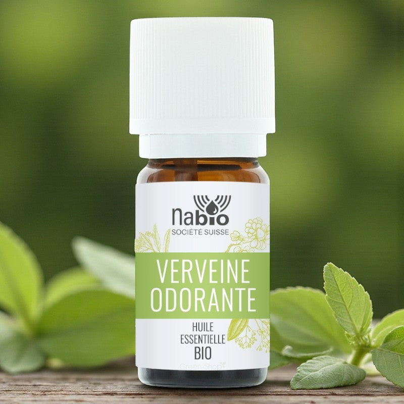 Ätherisches Bio-Zitronenverbenenöl – 2 ml – Nabio