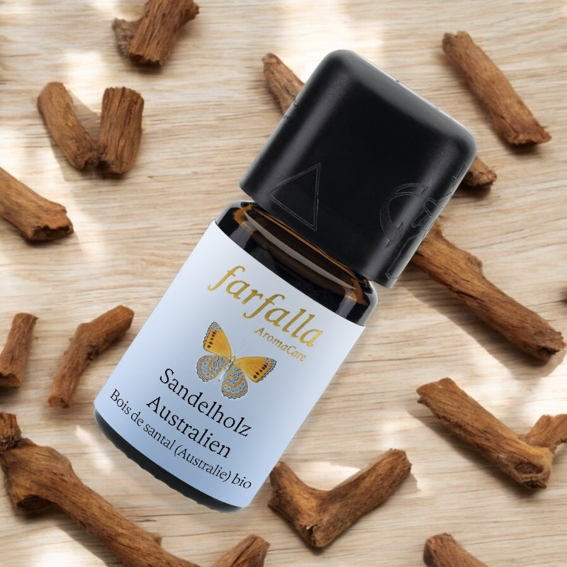 Huile essentielle Bois de santal BIO - 5ml - Farfalla