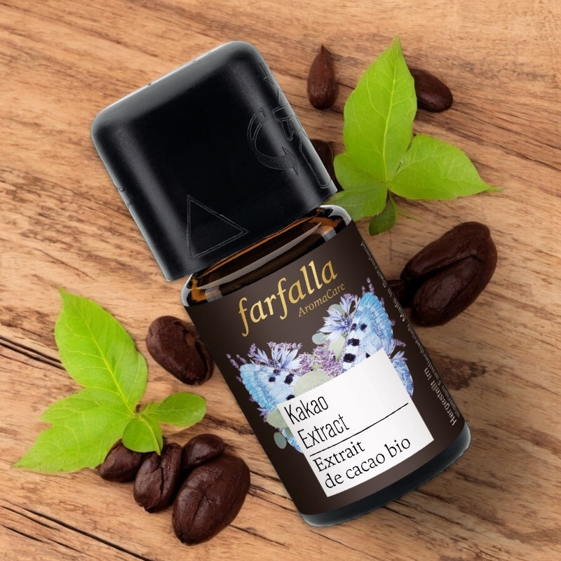 Ätherisches Bio-Kakaoöl (Extrakt) – 5 ml – Farfalla