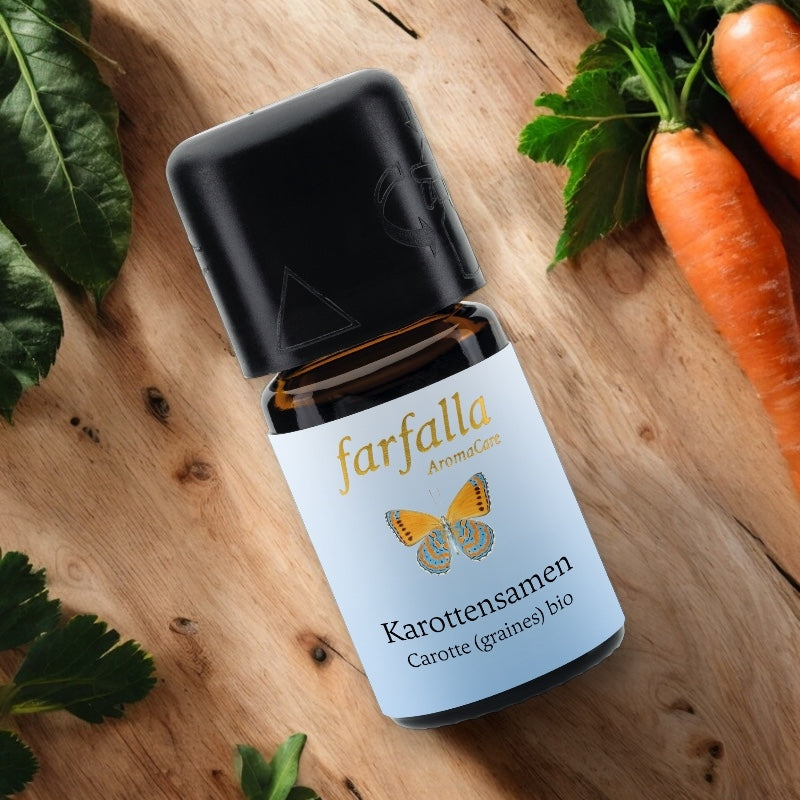 Huile essentielle Carotte (graines) BIO - 5ml - Farfalla