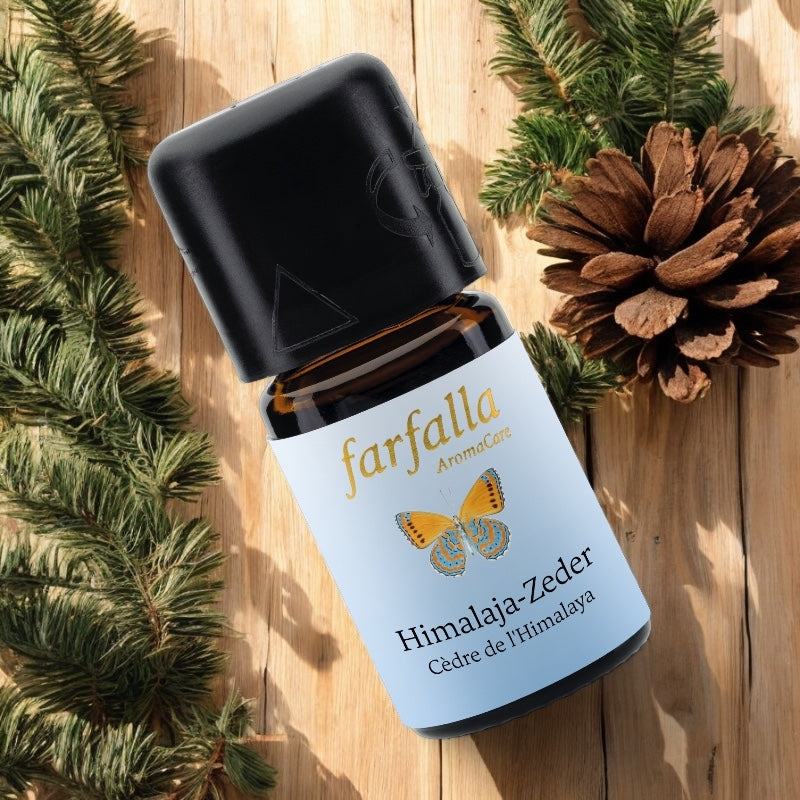 Ätherisches Öl der wilden Himalaya-Zeder – 5 ml – Farfalla