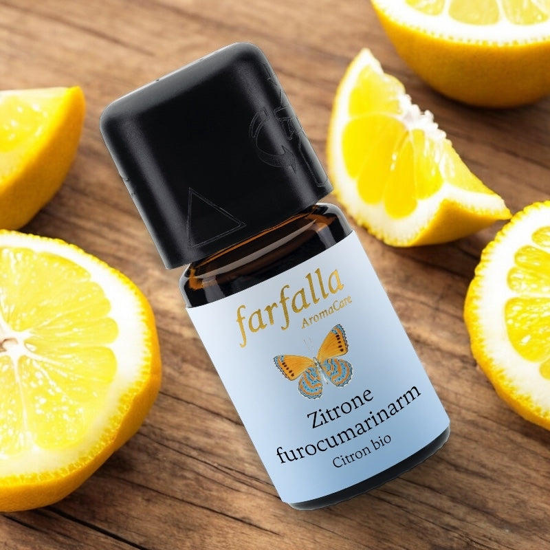 Huile essentielle Citron pauvre en furocoumarine BIO - 5ml - Farfalla