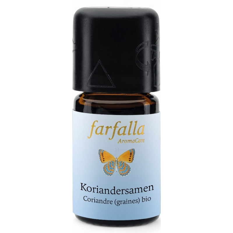 Ätherisches Bio-Korianderöl (5 ml) – Farfalla
