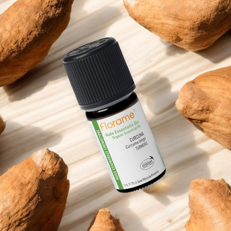 Huile essentielle de curcuma bio 5 ml florame 3