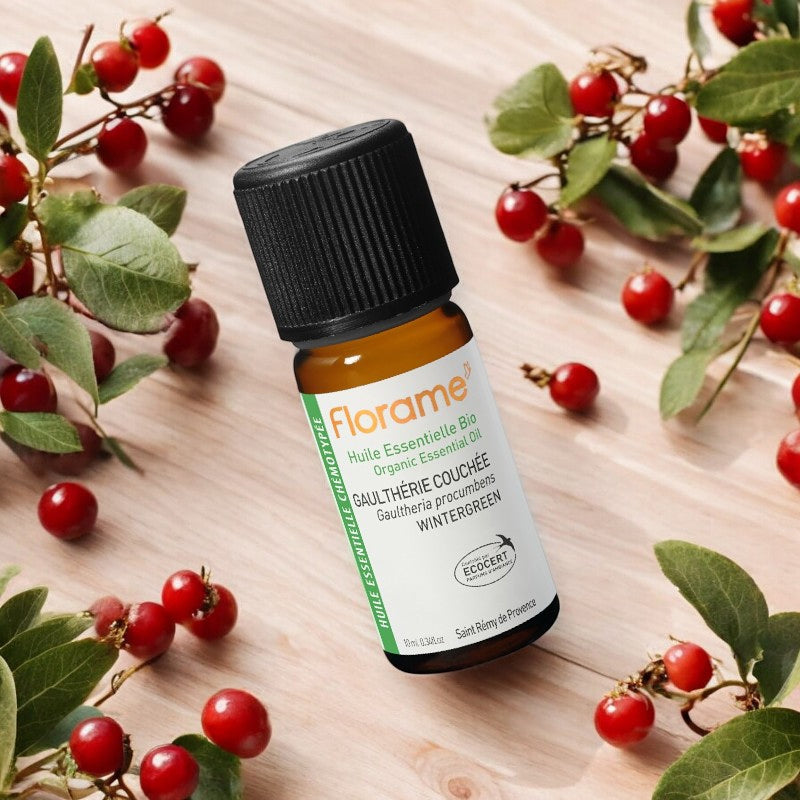 Huile essentielle de Gaulthérie couchée BIO - 10ml - Florame