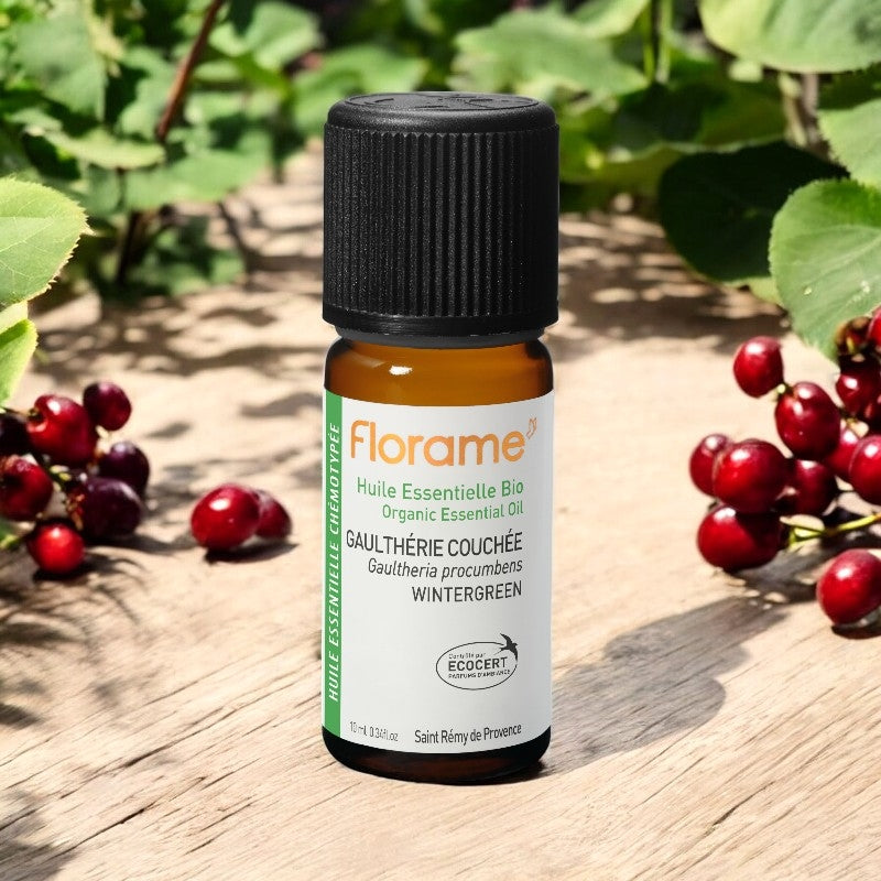 Huile essentielle de Gaulthérie couchée BIO - 10ml - Florame