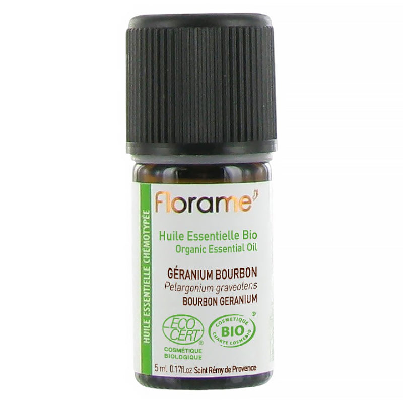 Huile essentielle de geranium afrique bio 5 ml florame