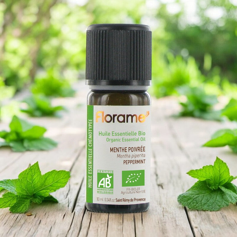 Huile essentielle de Menthe poivrée BIO - 10ml - Florame