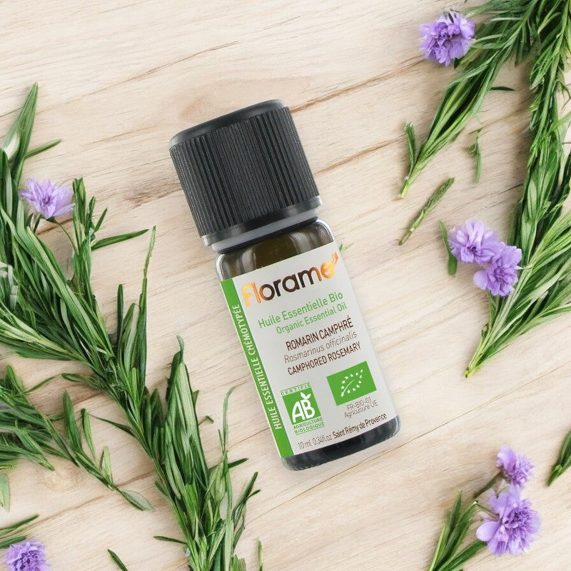Huile essentielle de Romarin camphré BIO - 10ml - Florame