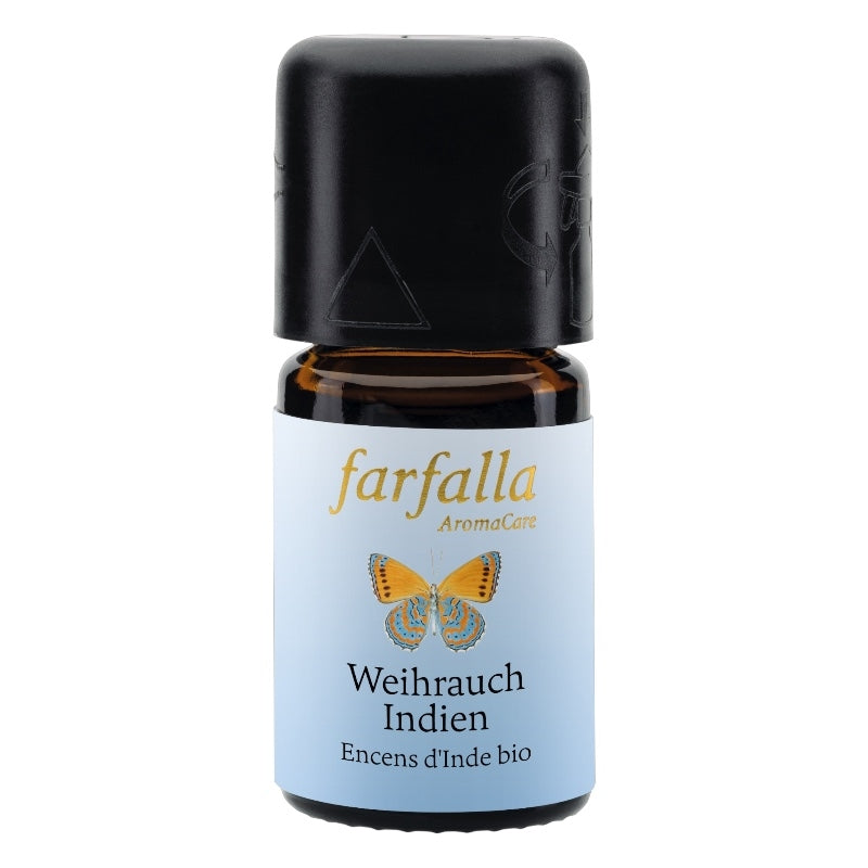 Ätherisches Bio-Weihrauchöl aus Indien – 5 ml – Farfalla