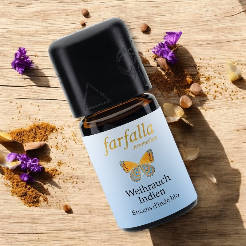 Huile essentielle Encens d'Inde BIO - 5ml - Farfalla