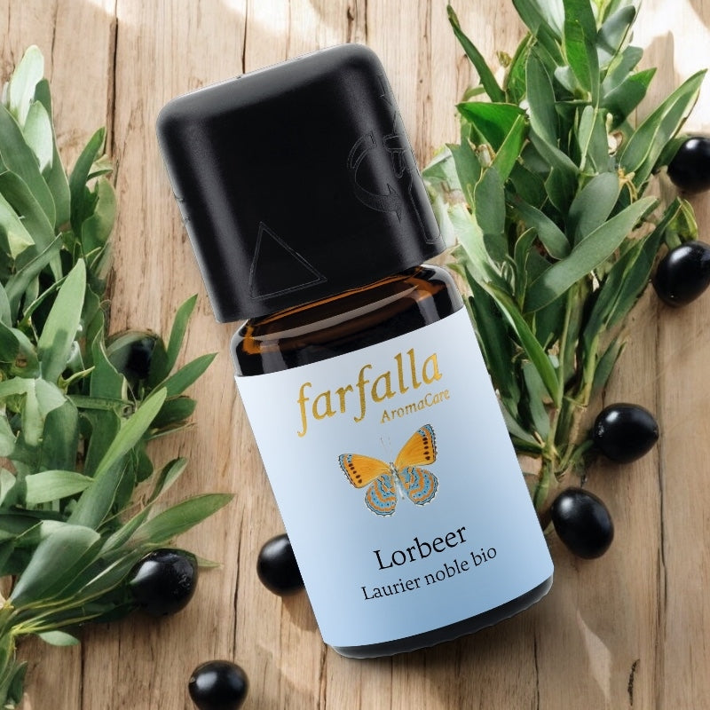 Ätherisches Bio-Lorbeeröl – 5 ml – Farfalla