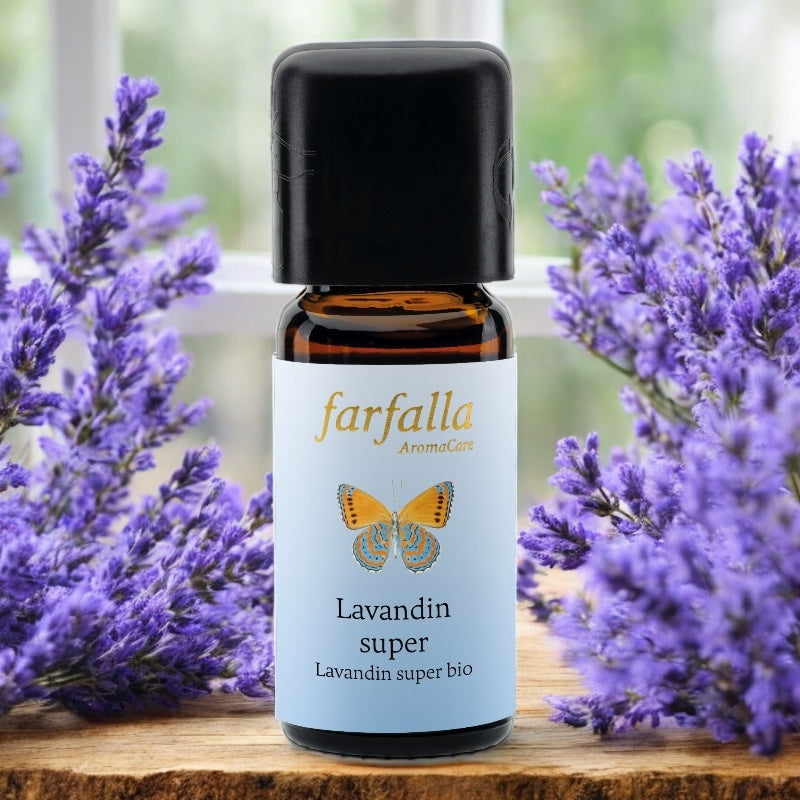 Bio-Lavendin-Super-ätherisches Öl – 10 ml – Farfalla