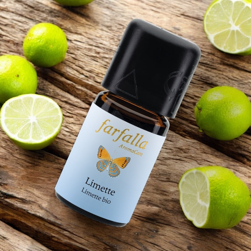 Ätherisches Bio-Limettenöl – 5 ml – Farfalla