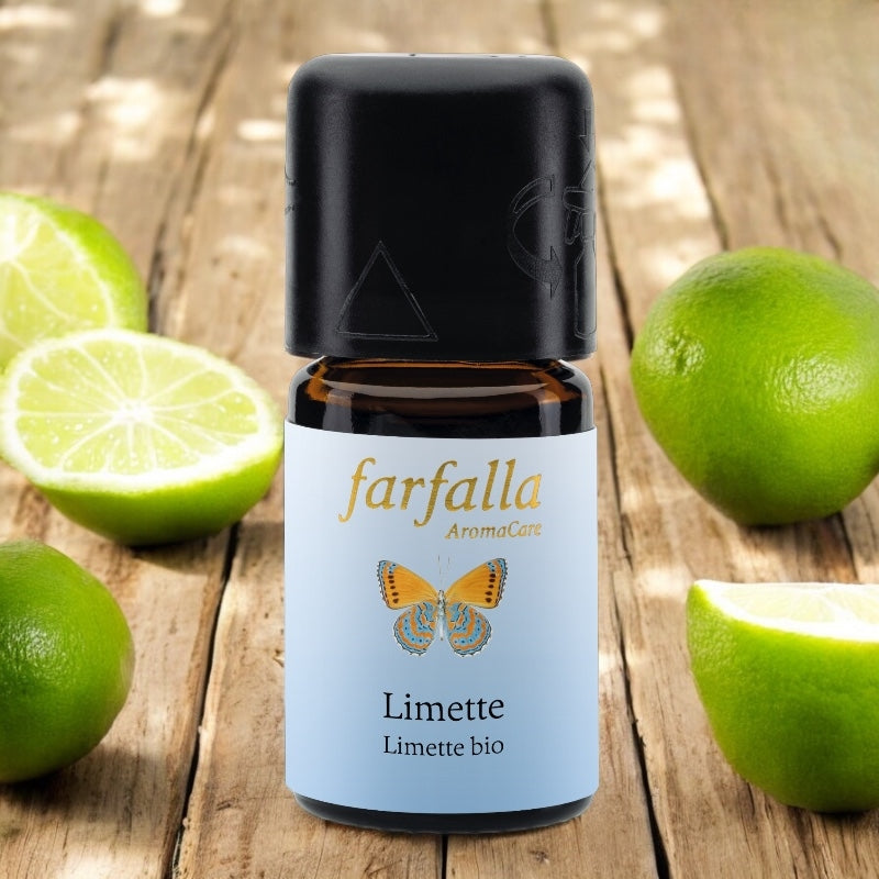 Ätherisches Bio-Limettenöl – 5 ml – Farfalla