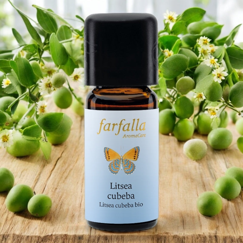 Ätherisches Bio-Litsea-cubeba-Öl – 10 ml – Farfalla