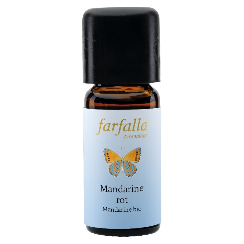 Ätherisches Bio-Mandarinenöl (rote Mandarine) – 10 ml – Farfalla