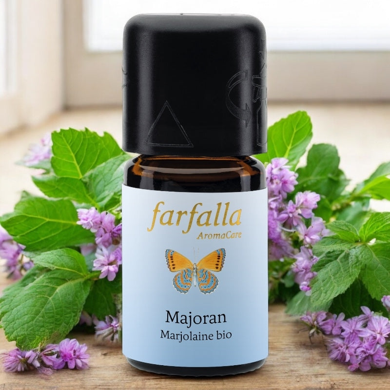Ätherisches Bio-Majoranöl – 5 ml – Farfalla
