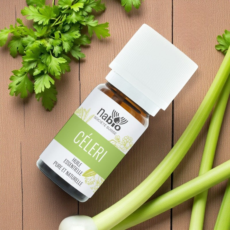 Huile essentielle naturelle Céleri - 10ml - Nabio