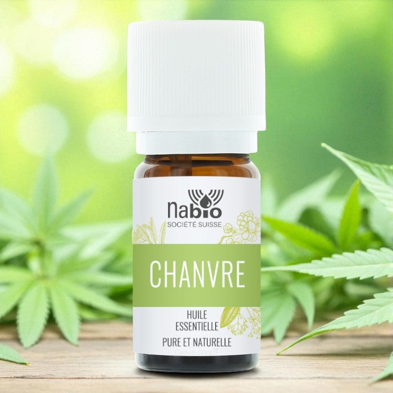 Natürliches ätherisches Hanföl – 2 ml – Nabio