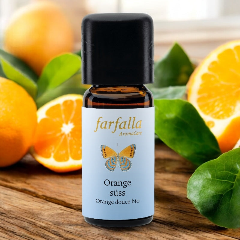 Ätherisches Bio-Süßorangenöl – 10 ml – Farfalla