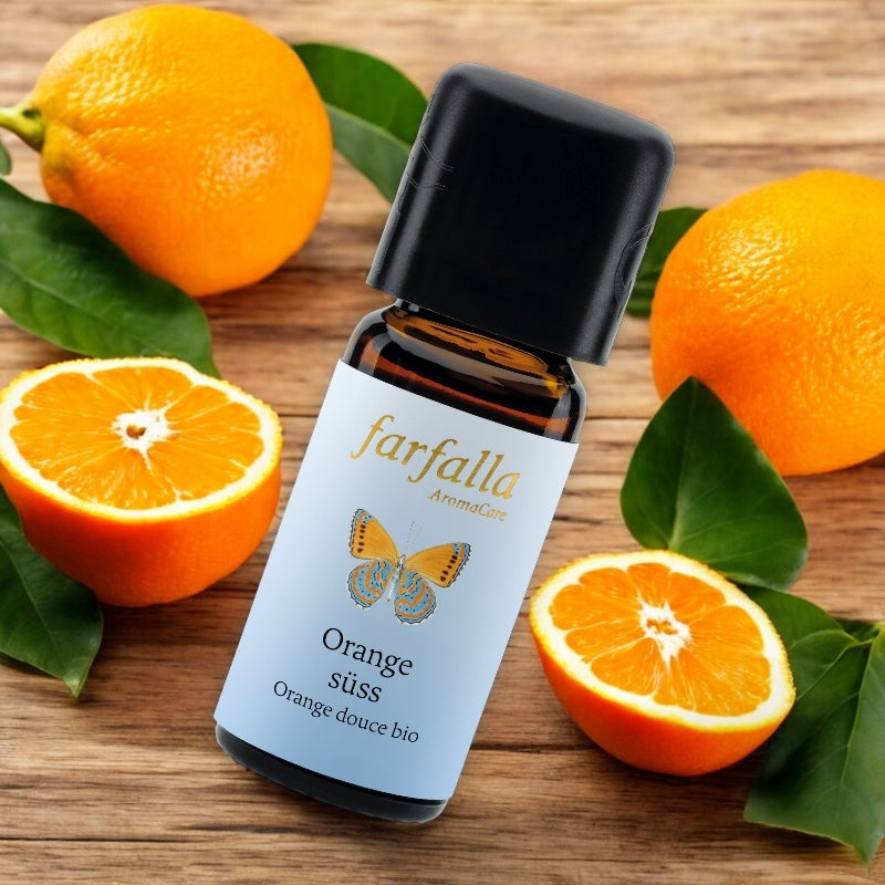 Ätherisches Bio-Süßorangenöl – 10 ml – Farfalla