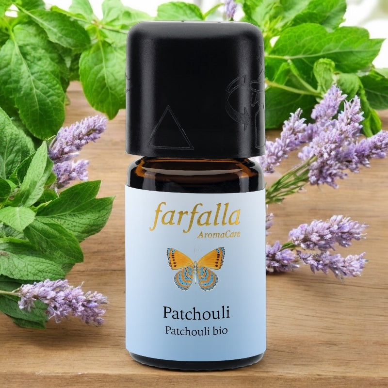 Ätherisches Bio-Patchouliöl – 5 ml – Farfalla