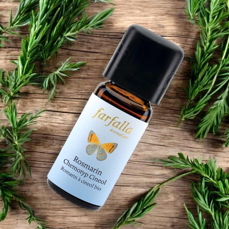 Ätherisches Bio-Rosmarin-Cineolöl – 10 ml – Farfalla