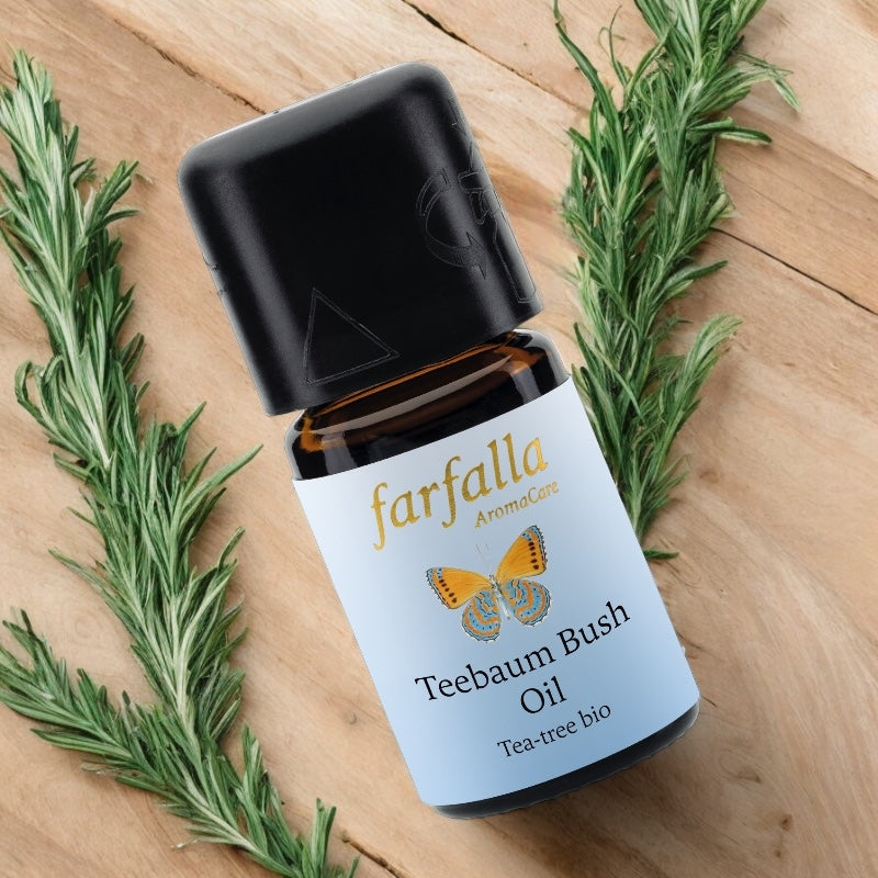 Ätherisches Bio-Teebaumöl – 5 ml – Farfalla
