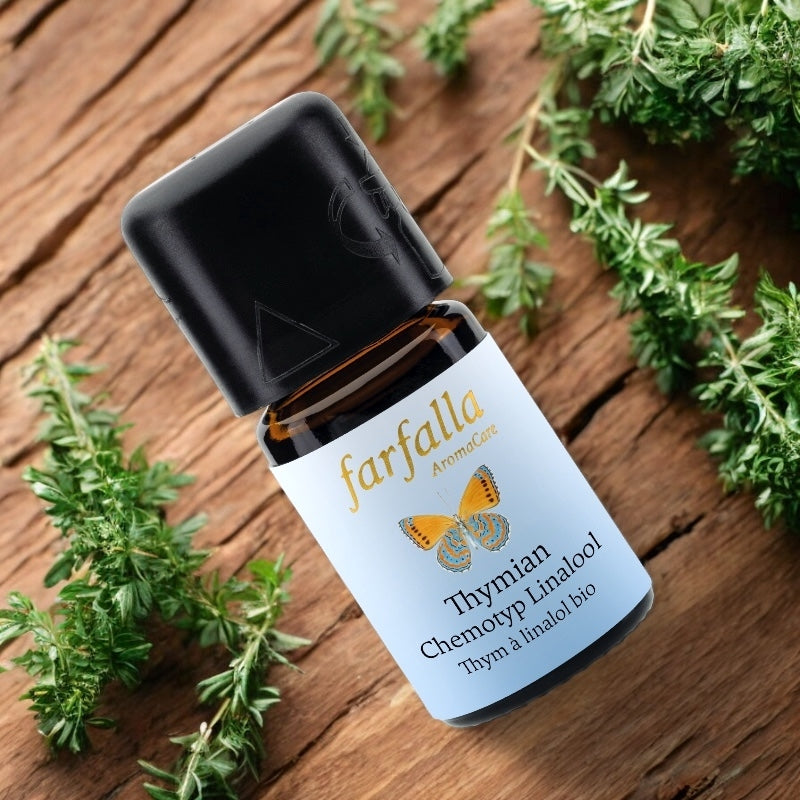 Huile essentielle Thym à linalol BIO - 5ml - Farfalla