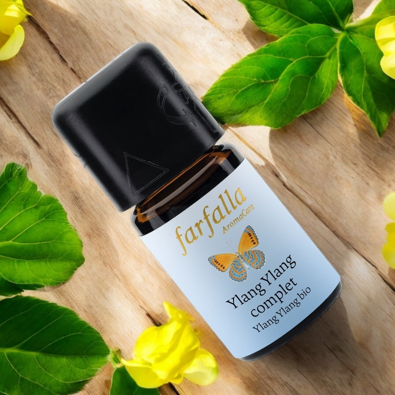 Huile essentielle Ylang Ylang complet BIO - 5ml - Farfalla