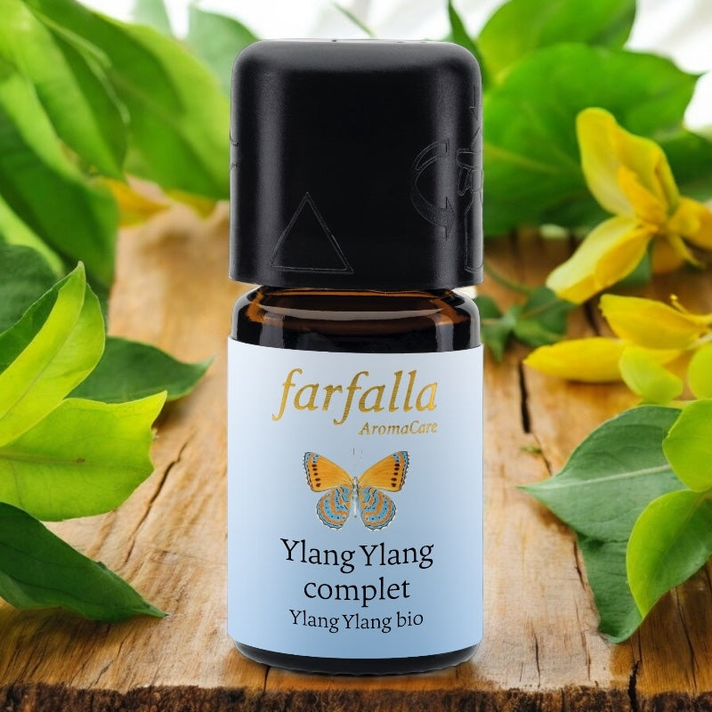 Bio-Ylang-Ylang-Öl (vollständig) – 5 ml – Farfalla
