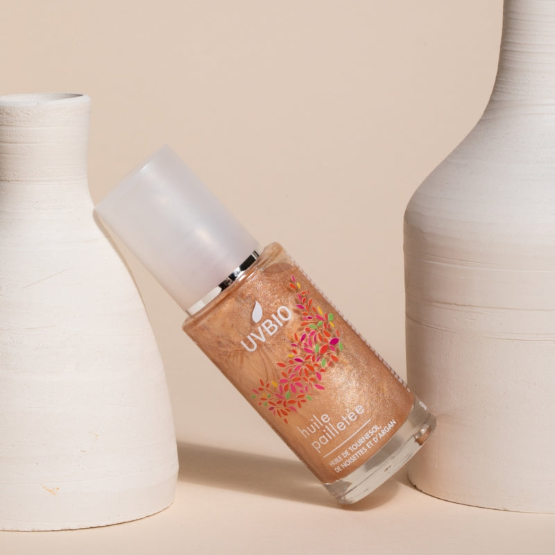 Schimmerndes Bio-Argan- und Haselnussöl – 50 ml – UVBIO