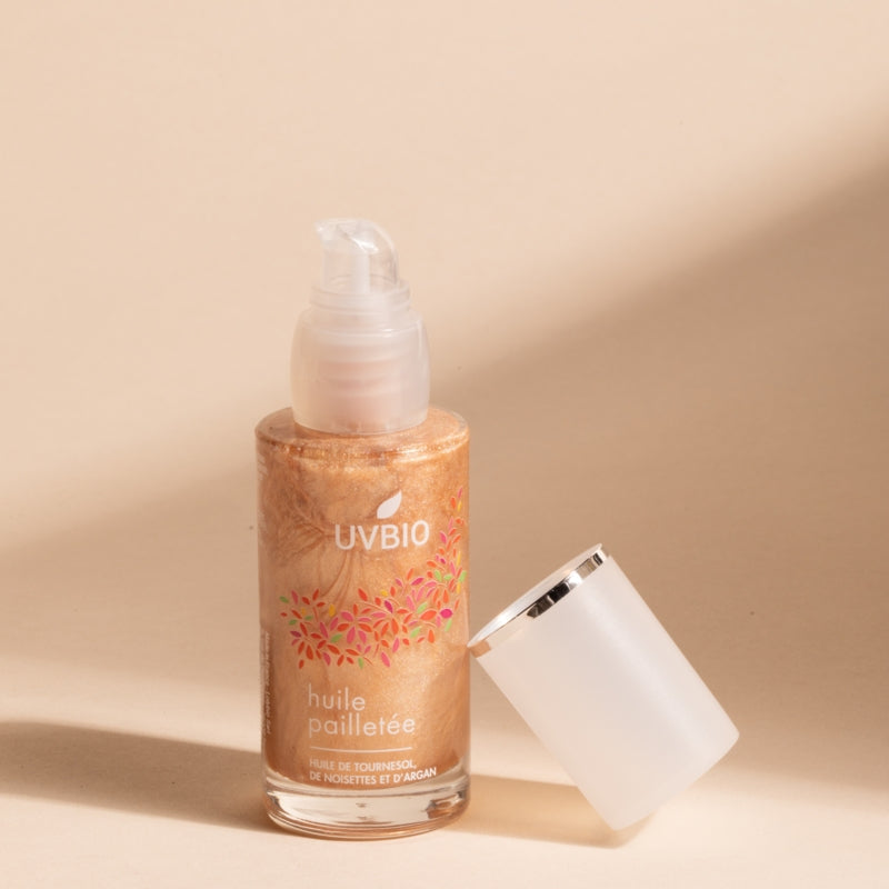 Schimmerndes Bio-Argan- und Haselnussöl – 50 ml – UVBIO