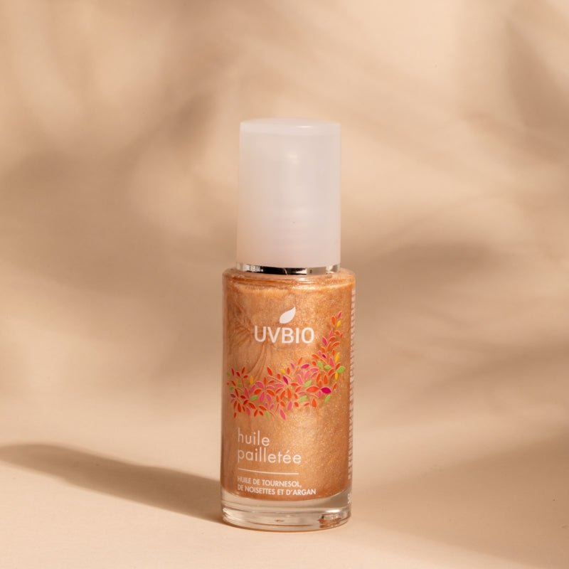 Schimmerndes Bio-Argan- und Haselnussöl – 50 ml – UVBIO