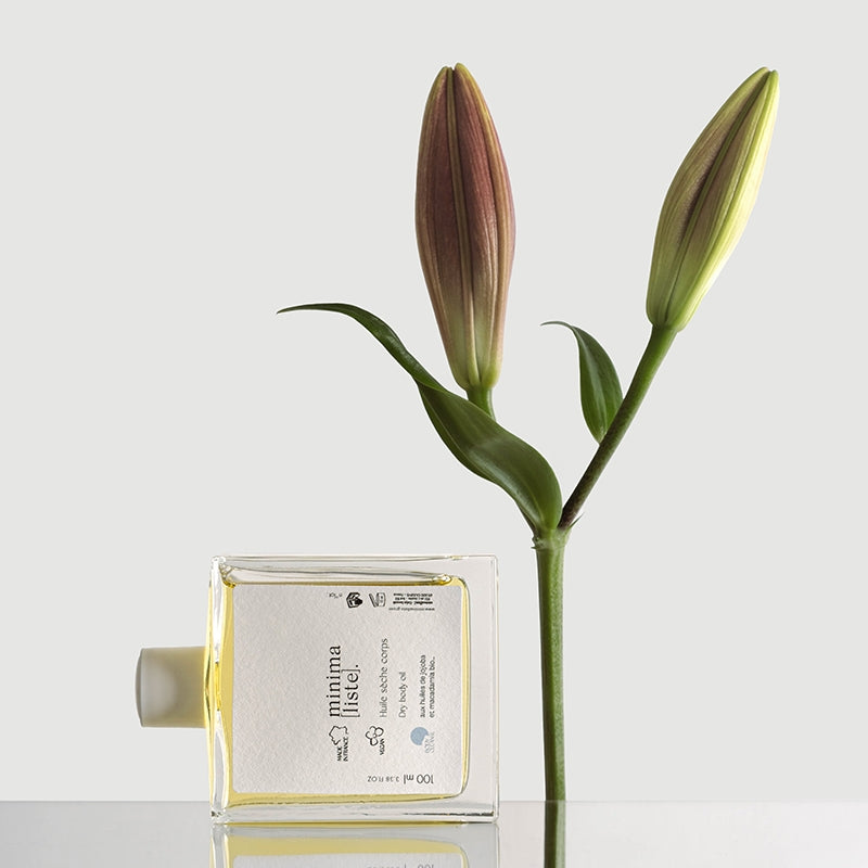 Huile sèche corps BIO jojoba & macadamia - 100ml - Minimaliste