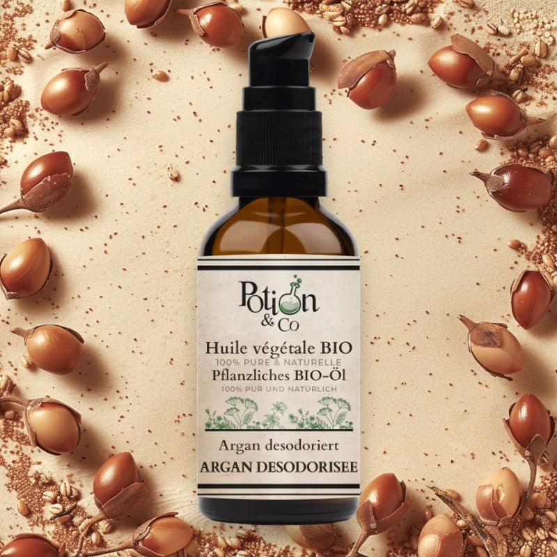Bio-Arganöl, desodoriert – 50 ml – Potion &amp; Co