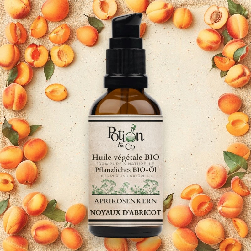 Bio-Aprikosenkernöl – 50 ml – Potion &amp; Co