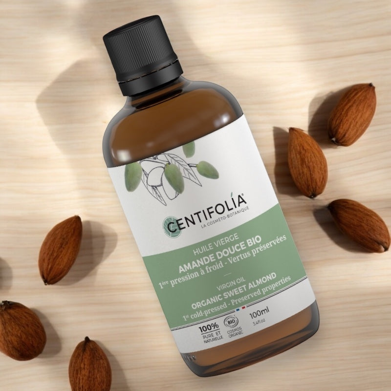 Huile vierge amande douce BIO - 100ml - Centifolia